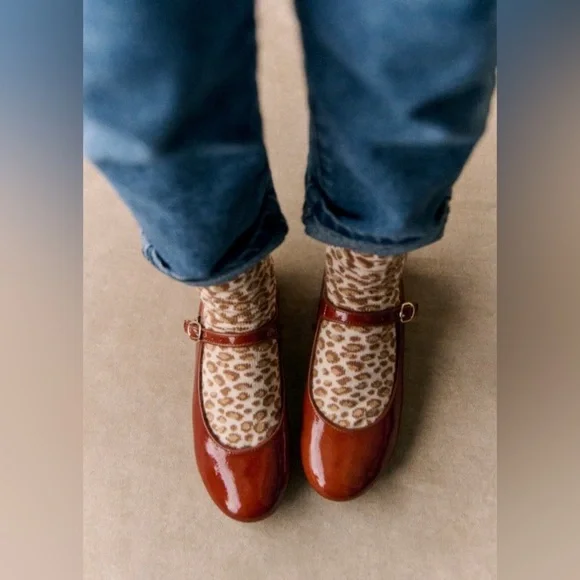 Sezane PAULA BALLERINAS 32 1.5 - Picture 4 of 10